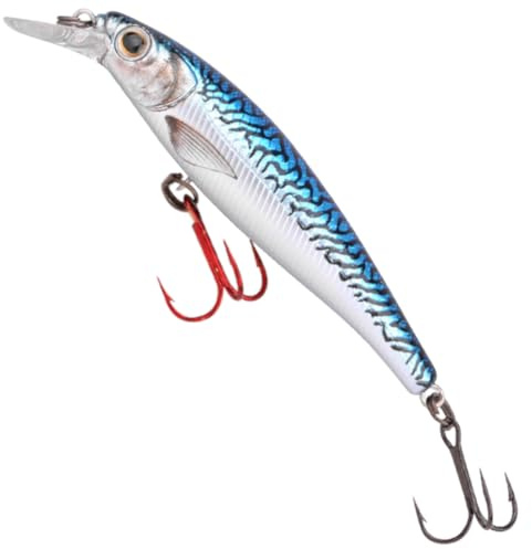 Spro Kunstköder zum Spinnfischen auf Hechte, Zander & Barsche Ikiru Silent Jerk 9,5cm 15g