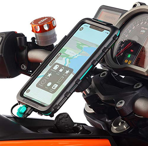 Ultimateaddons Motorcycle Handlebar Top Clamp Mount Kits Compatible with Apple iPhone 6 7 8 / SE 2020 - Size M8