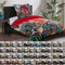 Sanilo® Bettwäsche 135x200 cm, 100% feinste Baumwolle, 2-teilig, Bettbezug, Kissenbezug 80x80cm, Oeko-TEX Zertifiziert (Graffiti, 2-teilig 135x200 cm)