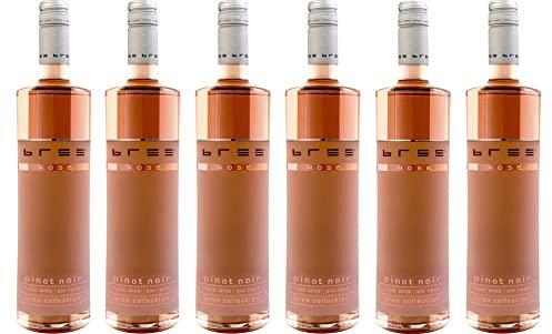 Bree Pinot Noir Spätburgunder QbA lieblich rosé Rheinhessen 6x 0,75Liter