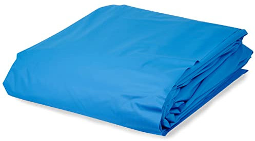 Folie rund 0,6 mm blau 250 x 120 cm, Deutsche Herstellung, Auskleidung, Innenhülle, Stahlwand, Pool, Einhängebiese