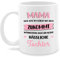 Tasse Tassen 325ml - Mama egal was im Leben auf dich zukommt wenigstens hast du keine hässliche Tochter - 325 ml - Weiß - muttertag muttertagstasse mum mutter kaffeetasse moms cup mütter