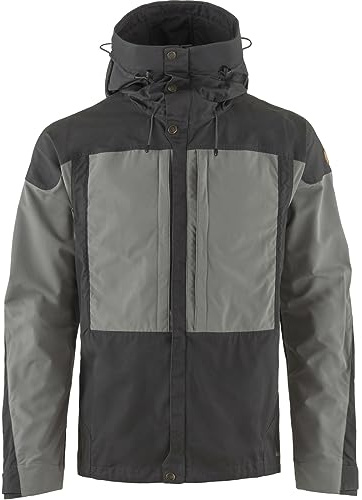 Fjällräven Herren Keb Jacke, Iron Grey/Grey, XL