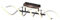 Trio Leuchten LED Deckenleuchte Sequence 641810205, Aluminium Schwarz matt, inkl. 41 Watt LED, Switch Dimmer, Farbwechsel