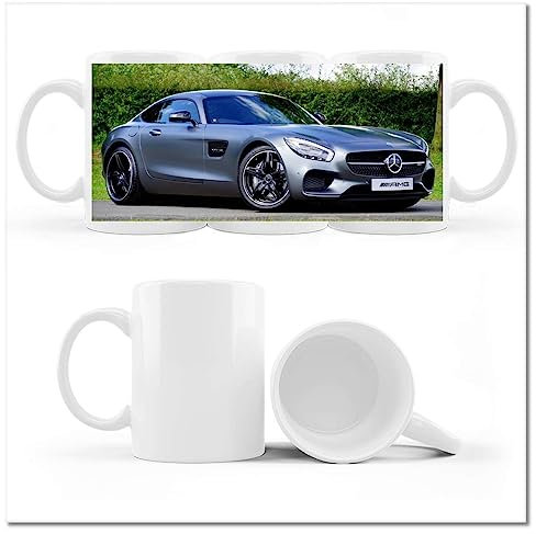 Kaffee-Teetasse Tasse mit Foto Der sportliche Mercedes Amg Nr. H3340Z_Cup