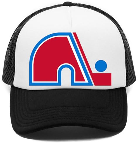 Quebec Nordiques Vintage Logo Kappe Baseball Rapper Cap