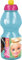 TataWay in viaggio si cresce Gourde bleue et rose pour enfants en plastique Barbie 380 ml avec fermeture anti-goutte et bande antidérapante