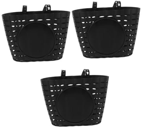 BESPORTBLE Fahrräder Fahrräder 3 STK Korb Einkaufen Korb Für Hunde Korb Für Mädchen lenkertaschen trägerkorb Korb Für Jungen Großer Korb Weide Fräulein Roller