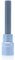 CCLIFE Douille Hexagonale de 1/2 10 mm CR-V Acier S2 Pour Clé à Douille 100 mm Longueur 1 PCS HW10