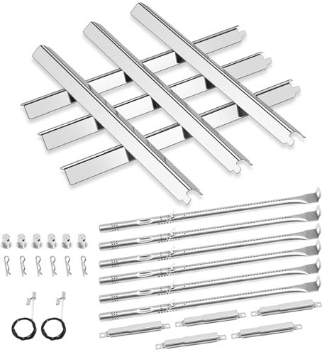 Criditpid Grill-Ersatzteile für Char-Broil Performance 6-Brenner 463229521, 463229021, 463284022, Charbroil 5-Brenner 463448021, 4-Brenner 463365021, 463331221 Gasgrill-Teile.