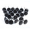 BOROCO Set per Riparazione Pneumatici da 24 Pezzi, Set in Gomma con Toppe a Forma di Fungo, Pneumatico per Riparazione in Gomma e Tappo per Ago per Auto, Moto e Bicicletta (4,5 mm)