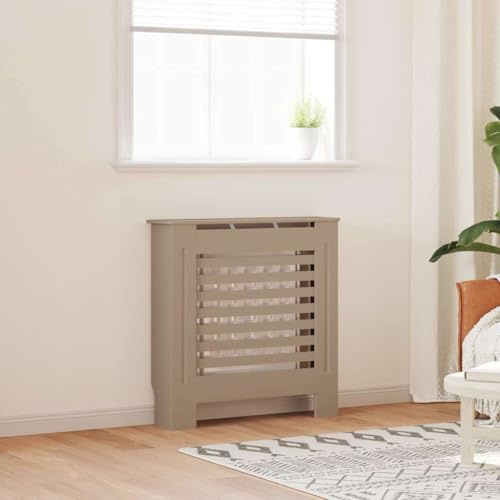 Mokuyary MDF Heizkörperverkleidung 78 cm Heizungsregal, Schrank Heizkörper Regal, Heizung Abdeckung Heizkörperkonsole, moderner Heizkörperabdeckung für Wohnzimmer, Schlafzimmer, Küche -B