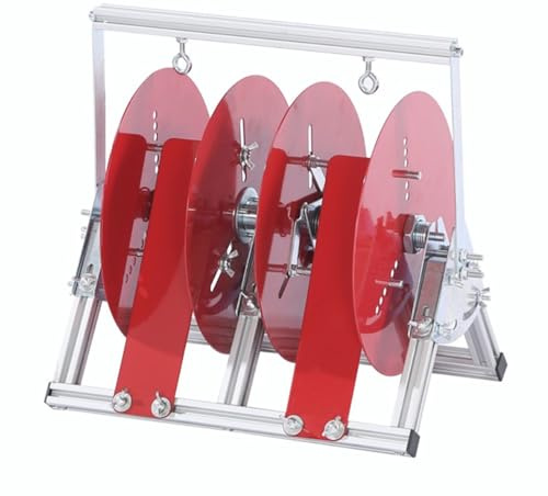 Heavy Duty Wire Reel Spinner, Electrical Cable Dispenser Organizer, Spool Rack for Storage & Display