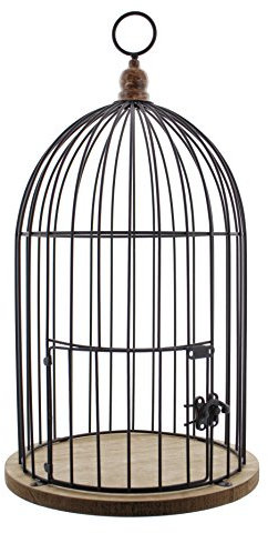 Frank Flechtwaren- Cage à oiseaux décorative - Gabbietta