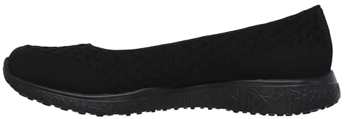 Skechers Women's Microburst One-up Sneakers, Black, 4.5 UK