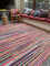 Second Nature Online Herrliche Nature Shabby Chic Bunt Chindi Flickenteppich Matte Fair Trade (240cm x 360cm)