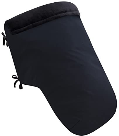 JYOKO Kids Universal Baby Fußsack Kinderwagen, Extra Weicher Fleece für den Winter (Black Series, Fleece - 80 cm)