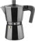 MAGEFESA Kenia Noir Stovetop Espresso Moka Pot, 12-Cup/20 oz, Italian Coffee Maker for Cuban Coffee, Extra-Thick Aluminum, Heat-Resistant Handle, Safe & Easy-to-Use, Greca Coffee Maker