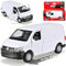 Volkwagen T6 Weiss Transporter Kasten Version T5 Ab 2. Facelift 2015 mit Rückzugsmotor ca 1/43 1/36-1/46 Welly Modell Auto