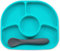 BBLUV B0145-A, Plato Y Cuchara De Silicona Para Bebé Y Bebé Yumi, Azul