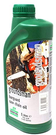 Falcon Workshop Supplies Ltd - 1 Litre Groundsman Barguard Non-Fling Chainsaw Chain + Bar Oil