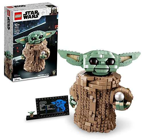 LEGO Star Wars: The Mandalorian The Child 75318 Building Kit; Collectible Buildable Toy Model for Ages 10+, New 2020 (1,073 Pieces)