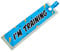I'M TRAINING Space Awareness Sleeve for Dogs That Need Space, Reflective, Waterproof, Double Sided Slip-on for the Dog Lead