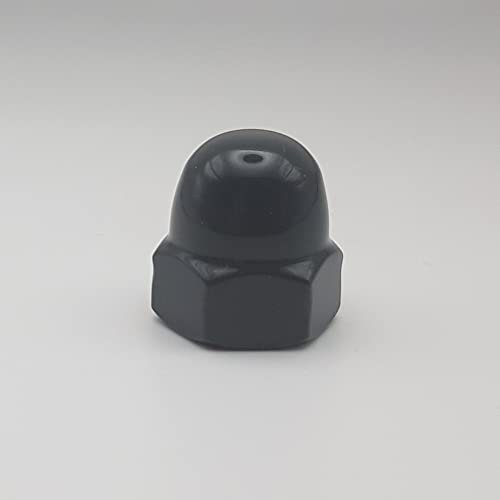 Écrous borgnes M6 RAL 7016 gris anthracite Zn par 50