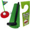 HTUK Toilet Time Potty Putter Set - Mini Golf Game for Restrooms/Bathrooms - Great Gag Gift for Golfers