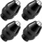 4486 Mandrin pour Dremel, Ancable Mandrin auto-serrant pour Dremel Remplacement 1/32-1/8 Mandrin à trois mors, Accessoires pour Dremel 4000, 3000, 300, 200, 100, 8200, etc. (4 pièces)