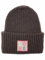 Zwillingsherz Slouch-Beanie-Mütze mit Kaschmir - Hochwertige Strickmütze mit Love Patch für Damen Mädchen Jungen - Hat - One Size - warm und weich für Frühling Herbst und Winter-Bra