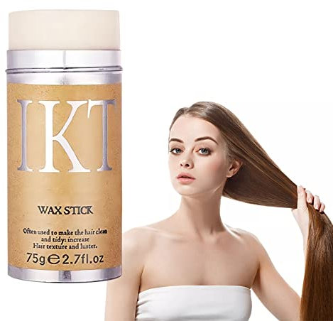 Haarwachs Stick,Wachsstift für Haare,Wachs Stick für Haare,Perücken Rand Kontrolle Slick,Styling Haar Pomade Stick,Styling Pomade für Perücken,Hair Wax Stick für Haare,Styling Wax Stick,Haar Wachs,75g