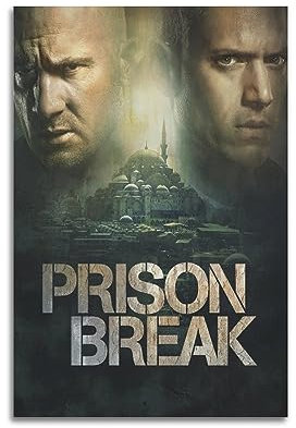 JEAM Prison Break Ästhetische Bilder Einzelzimmer Dekor Wohnheim Wanddekoration Kunst Poster, Albumcover Bild Dekor Poster 30 x 45 cm Unrahmen Stil
