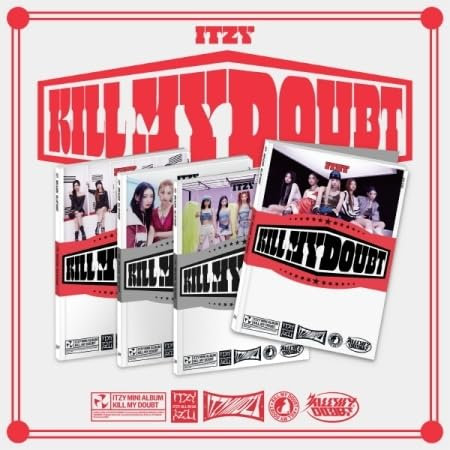 ITZY [ Kill My Doubt] 7. Mini-Album Standard [zufällig: Fotobuch A/B/C/D ]