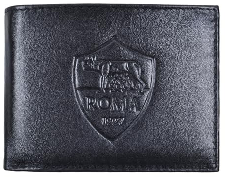 AS Roma 163188, Accesorio de Viaje-Billetera Unisex Adulto, Negro, 12,5x9,5x2 cm