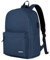SUPACOOL Leichter Casual Laptop Rucksack mit Laptop Fach 15,6 Zoll für Männer und Frauen, Rucksack für College(Blau)