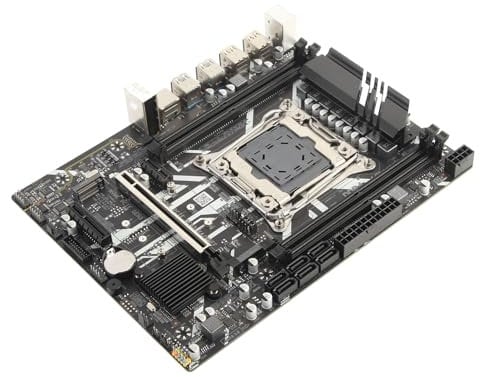 X99 Motherboard, DDR4 Dual Channel 128G Memory Bank, NVME PCIE X4 Channel, 8 Phase Power Supply, Multi Interface Expansion, Integrated Chip, for Desktop PC