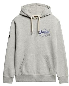 Superdry Herren Klassisches Vintage Hoodie mit Grafiklogo