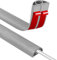 Cable Duct Self-Adhesive 7.7 x 7.7 mm Cable Bridge Floor 3M Wood Grain Floor Cable Duct Flexible PVC Cable Cover Prevent Tripping Hazards