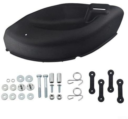 954040501 Rasenmäher Mulchabdeckung, kompatibel für Craftsman 106,7 cm Rasentraktoren LT1000, Deck Mulch Abdeckung Montage, schwarz