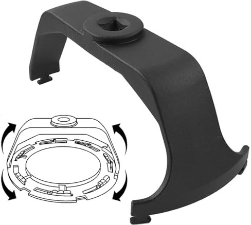 VKVXCLON Fuel Pump Removal Tool,Compatible with Chrsyler Dodge Chevy BMW Benz Volvo Nissan Wrangler GM Fuel Tank Sender Lock Ring Tool 6599