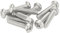 M4 (4mm x 30mm) Pozi Pan Head Machine Screws - BZP Steel (Pack of 20)