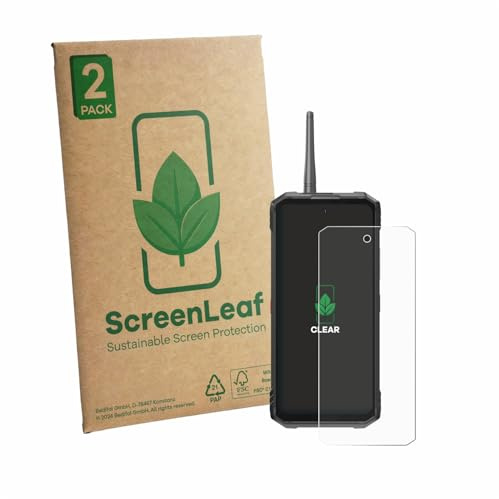 ScreenLeaf Schutzfolie für Hotwav Hyper 8 Ultra | 2 Stück Transparenter Displayschutz Made in Germany Klare Displayschutz-Folie Kratzfest