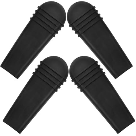 PACKOVE Protectores 14 Silla de Freno Empuñadura de Ruedas de para 4 Piezas, Manguitos Aplicables de Plástico Antideslizantes, Accesorios Orificio Plano X 3,5 Mm para Manija