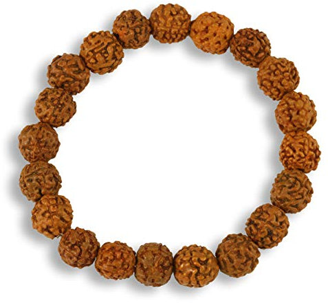 Island Piercings Rudraksha Armband dehnbar Buddhismus Shiva B161