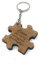 Personalised You Are My Missing Piece Jigsaw Keyring - Perfect Wedding,Anniversary and Valentines Gift