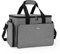 BAFASO Grand Trousse de Maquillage, Sac à Cosmétiques avec Diviseurs Réglables, Trousse pour Maquillage Voyage, Gris