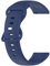 Alienwork Bracelet de Montre Bracelet en Silicone Bleu Marin Barre à Ressort à Dégagement Rapide Silicone Léger Doux Imperméable