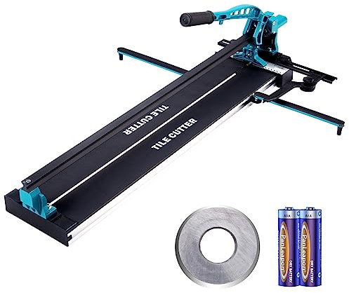 VEVOR Tagliapiastrelle Manuale Utensili da Taglio per Piastrelle da 1000mm con Infrarossi Taglia Mattonelle a Mano Gres Ceramica Porcellanata Spessore di Taglio 4-15mm Larghezza di Taglio Minima 25mm
