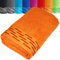 Lashuma Badetuch groß für Damen - Herren, Lugano XXL Sauna Handtuch Orange 80x200 cm
